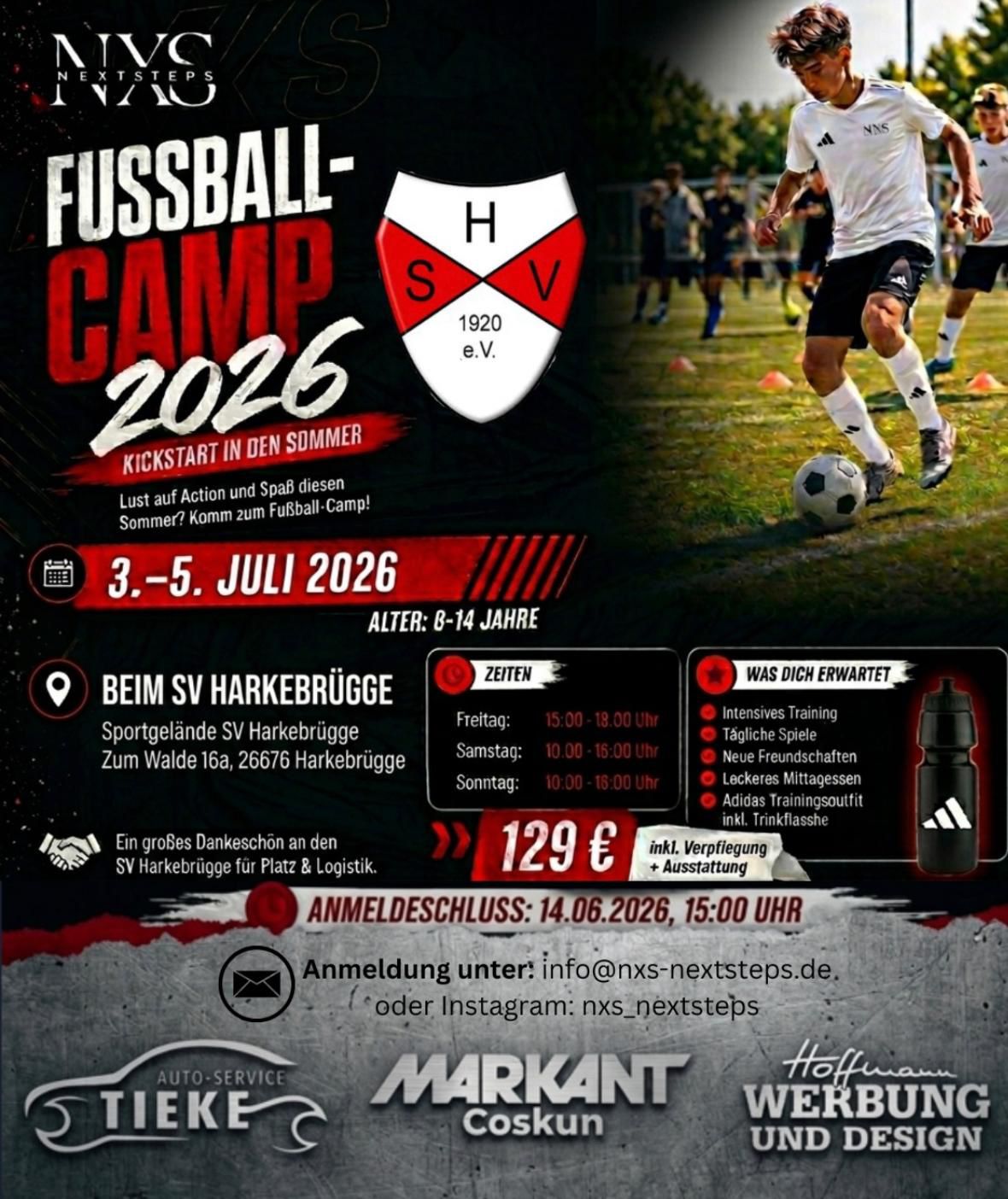 fußball camp